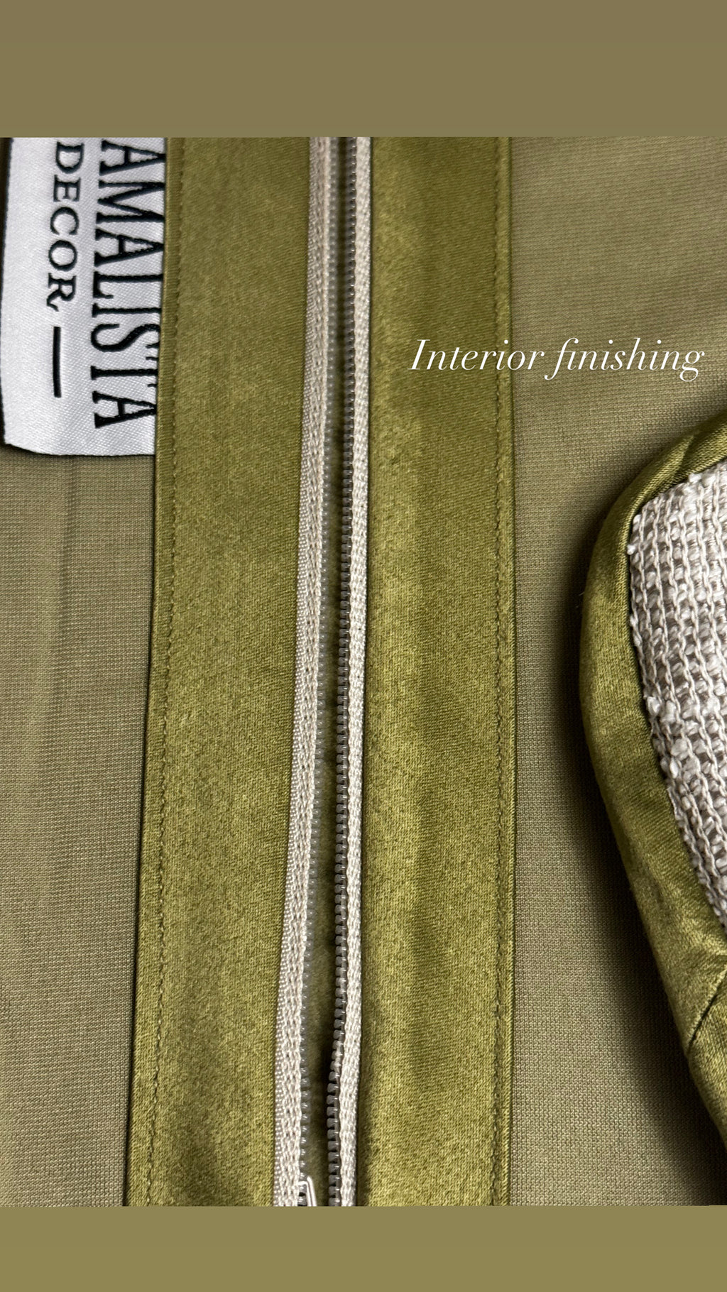 Victory Through Faith and Endurance — Lumbar Textured Woven Cushion (35×50 cm) | Premium Duck Down Cushion