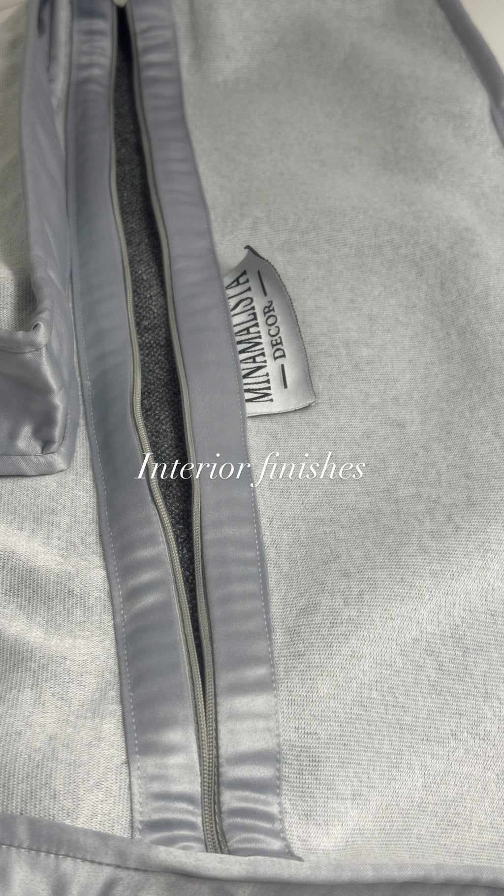 Gethsemane Stone — Navy Velvet Boxed (50×50 cm) | Premium Duck Down Cushion