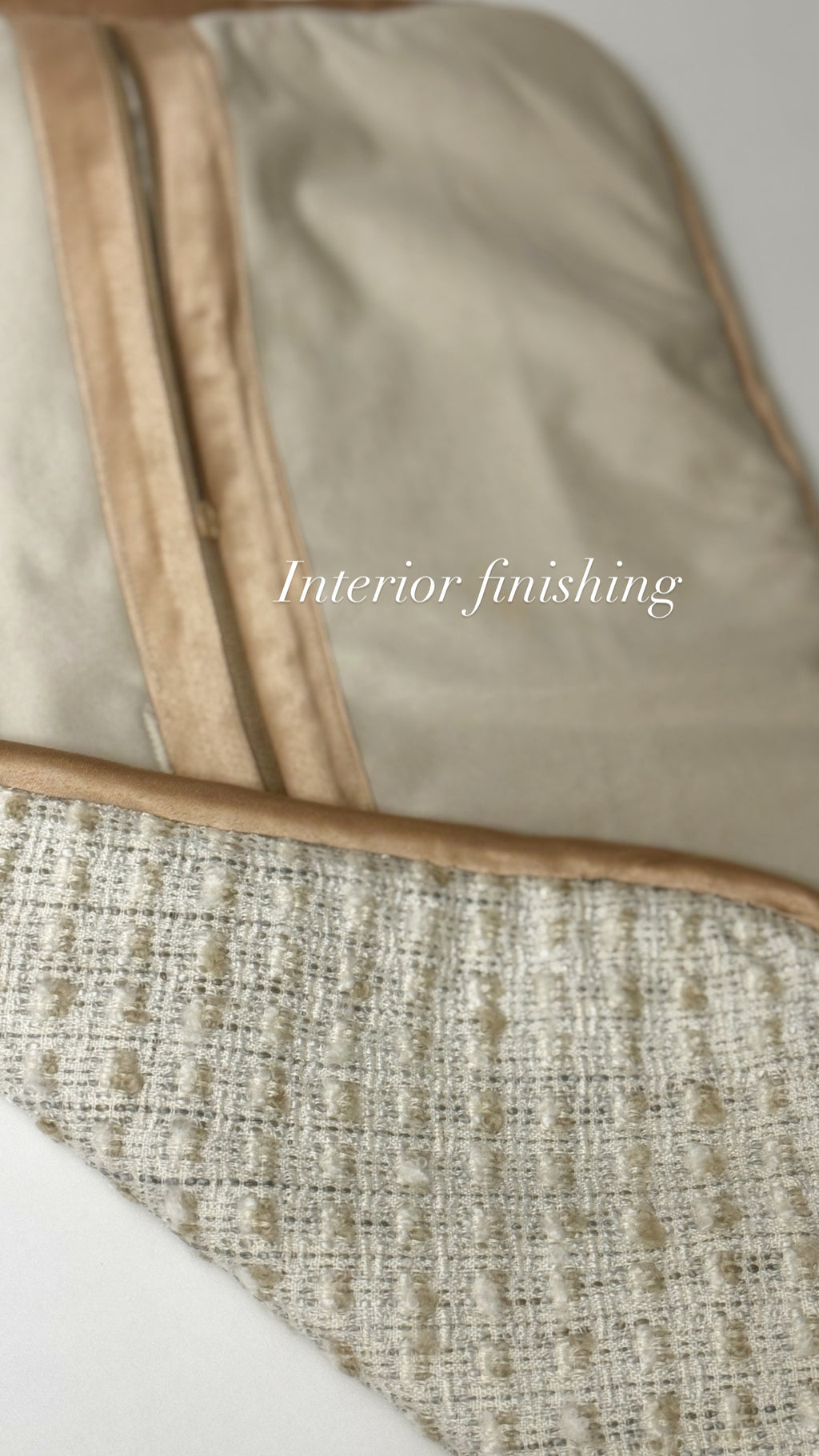 Jesus Chose You — Textural Cream Woven Cushion (35×50 cm) | Premium Duck Down