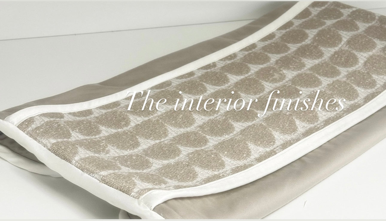 Salvation Is a Gift — Soft Taupe Velvet Scalloped Panel Cushion  (55×55 cm | Premium Duck Down Cushion)