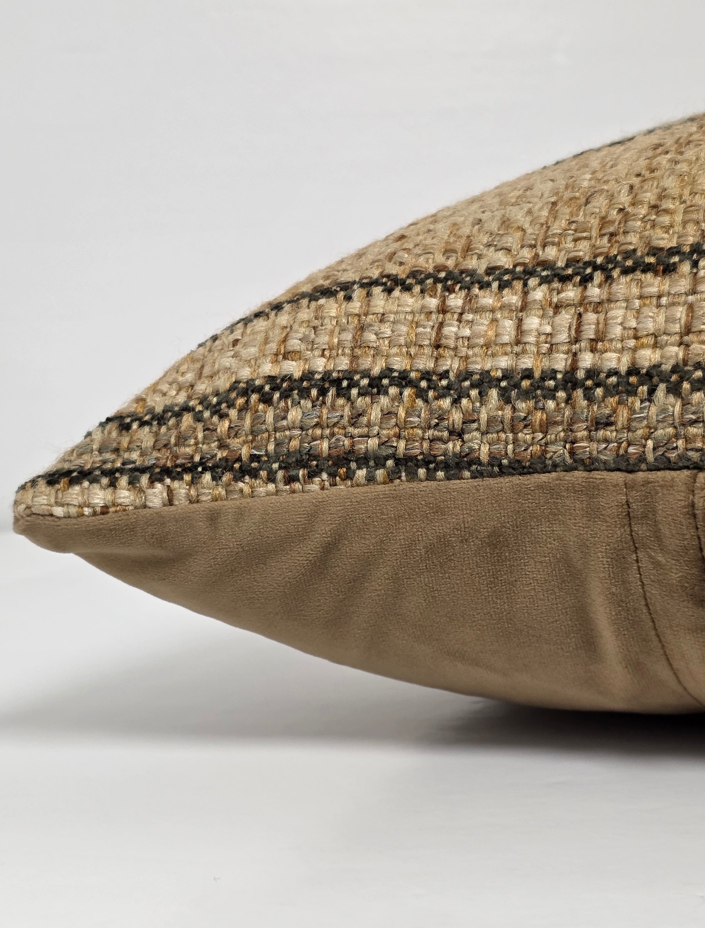 Faith and Repentance — Woven Fabric (50×50 cm) | Premium Duck Down Cushion