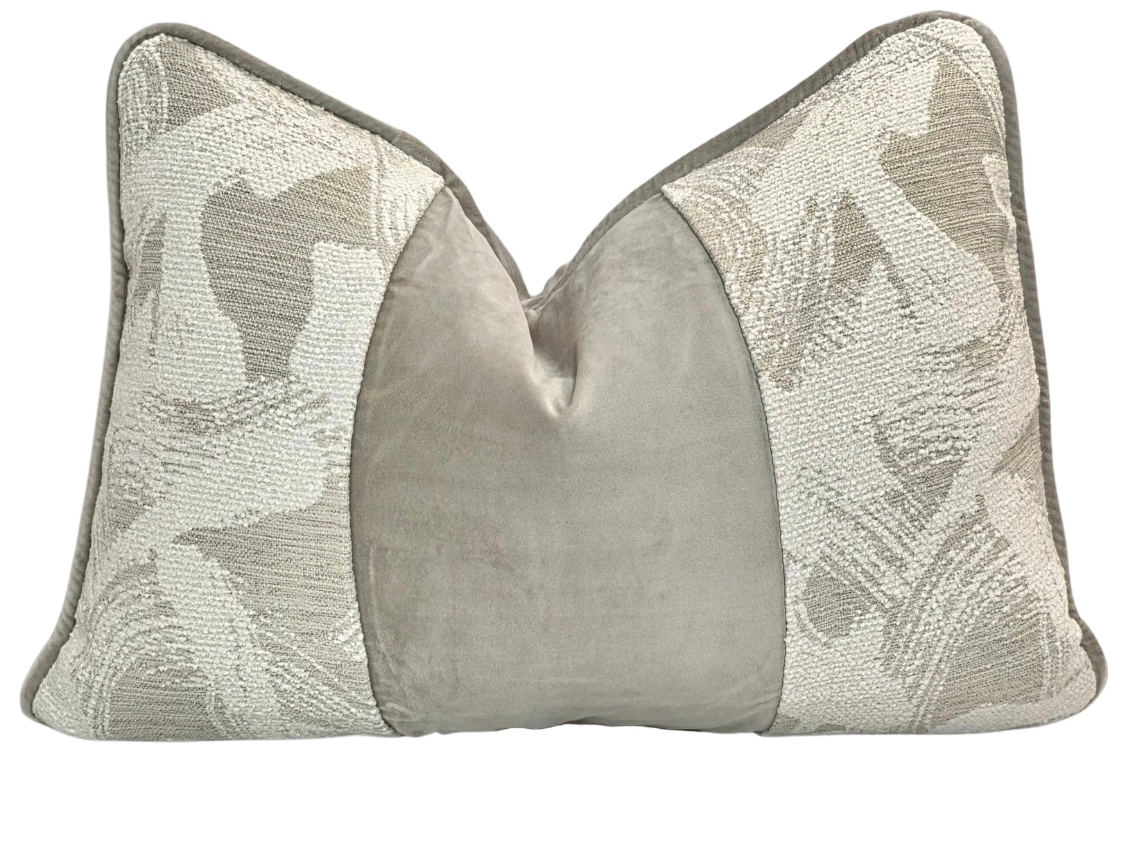 A Diligent Seeker — Muted Tulip Beige Lumbar (35×50 cm) | Premium Duck Down Cushion