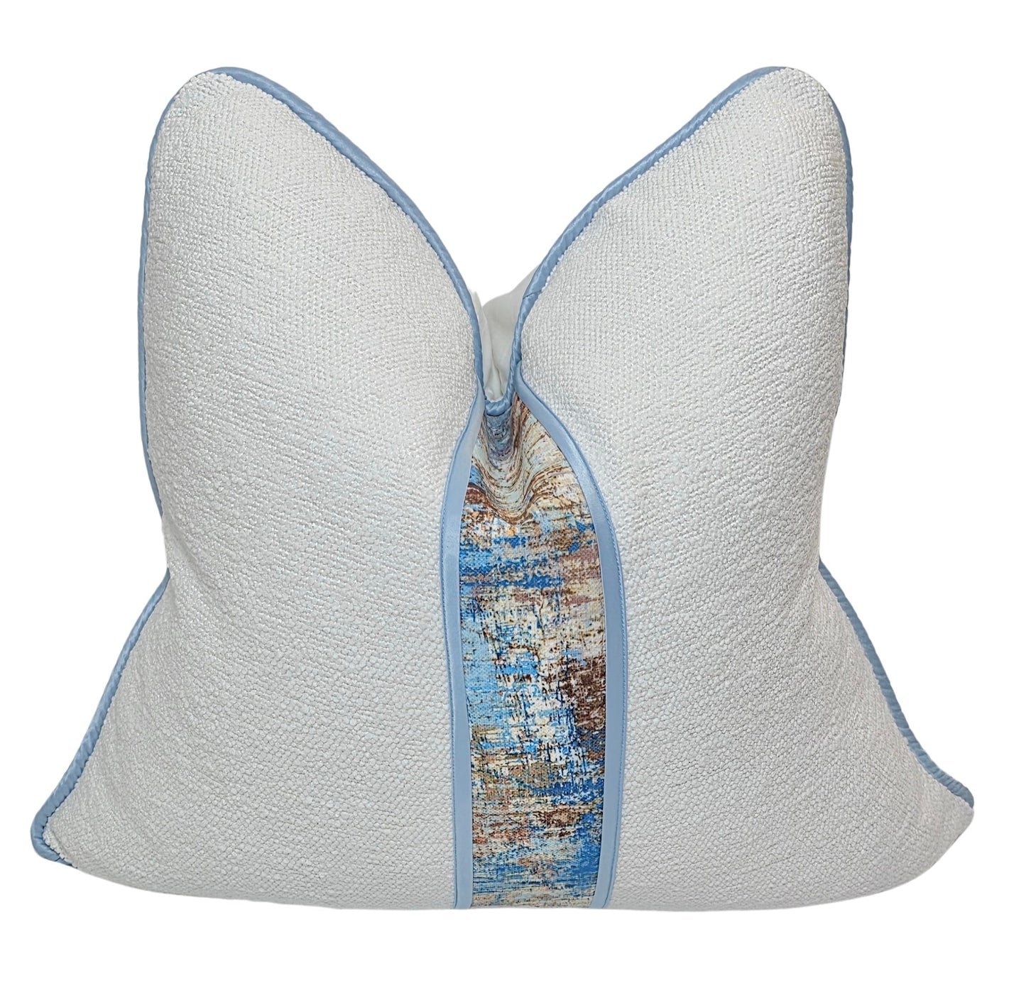 Holiness — Warm Winter White Bouclé Cushion   (55×55 cm | Premium Duck Down Cushion)